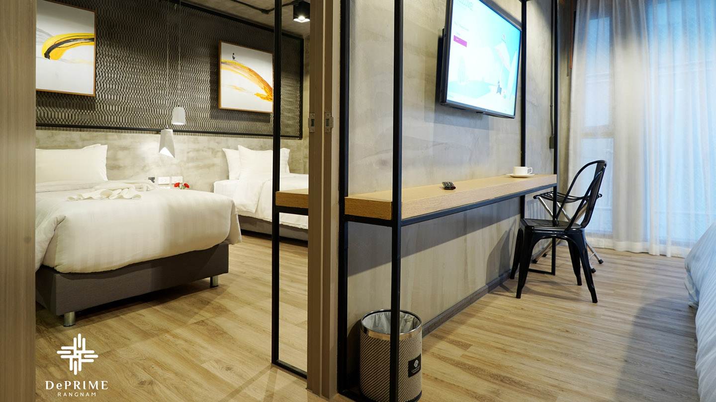 De Prime Rangnam Hotel - Prime Basic Double / Twin Room - 4
