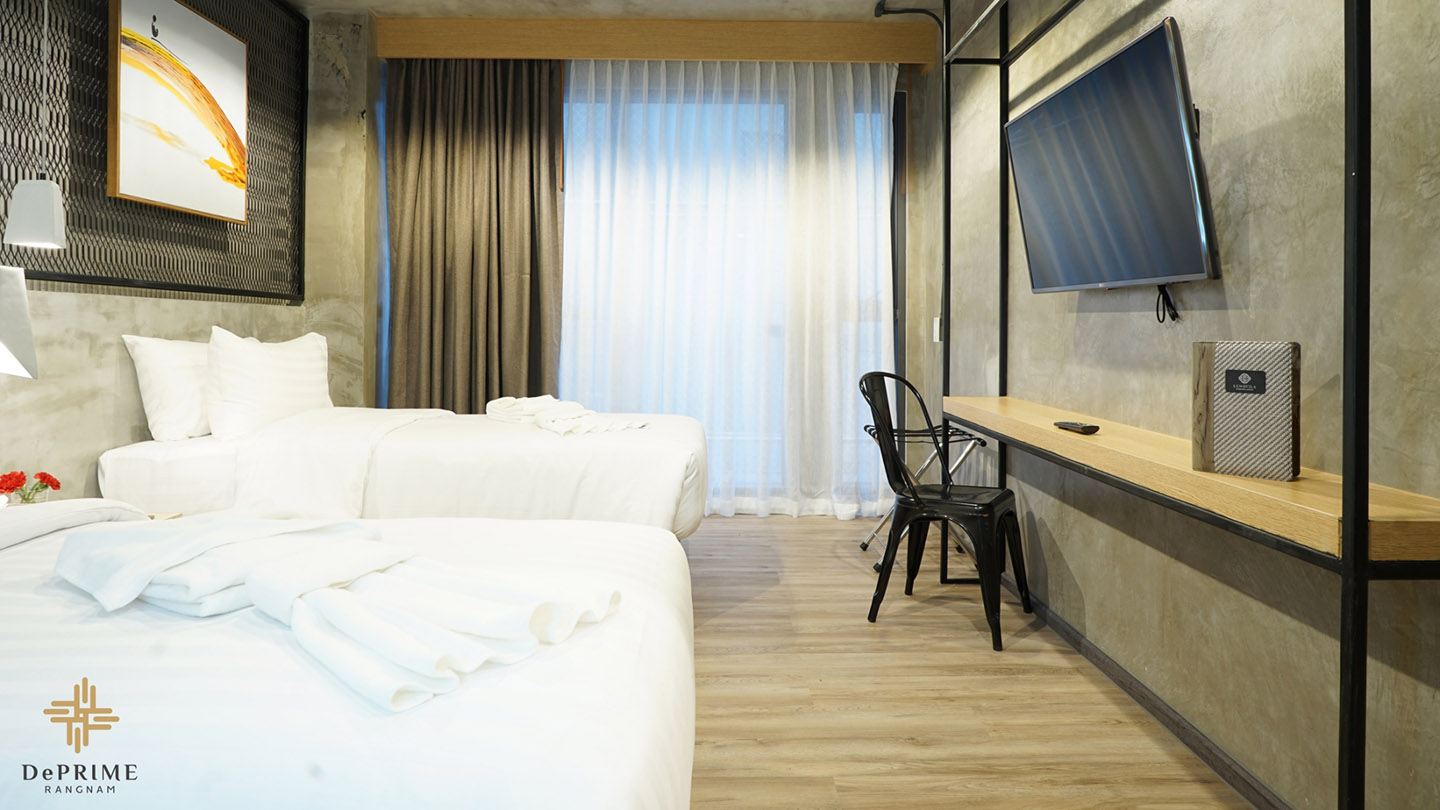 De Prime Rangnam Hotel - Prime Basic Double / Twin Room - 5